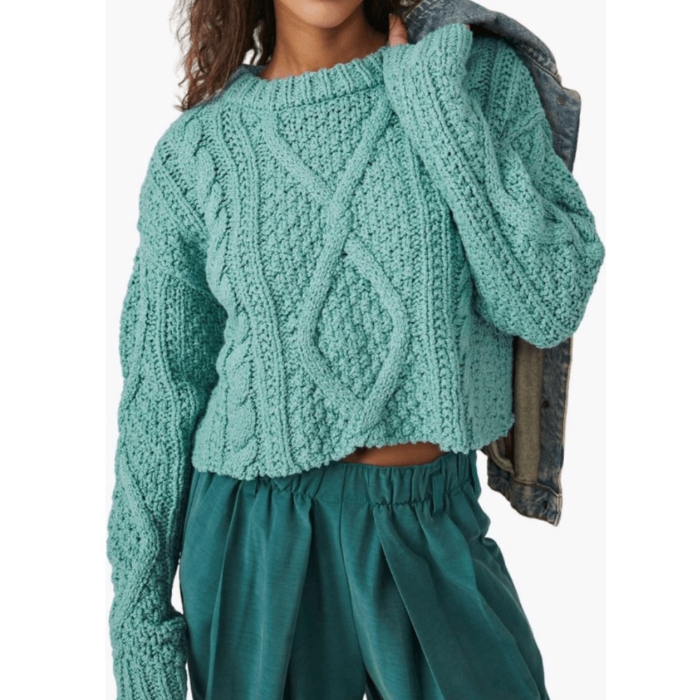 Free People knit sweater